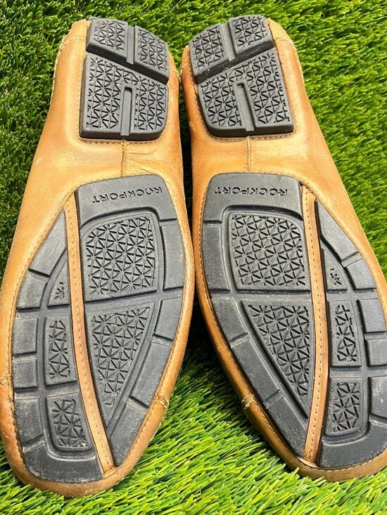 Rockport Luxury Cruise Venetian Mens Size 10.5 Brown Casual Slip On Loafer Shoes main image 9